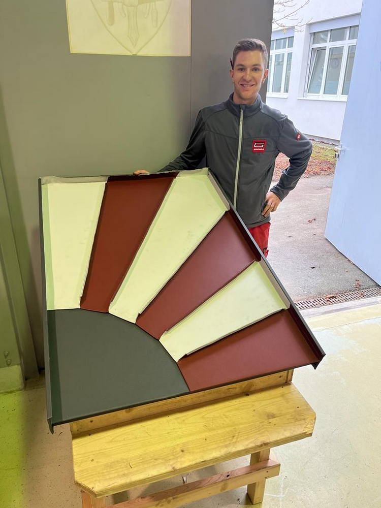 Spenglerlehrling Alexander Wenger